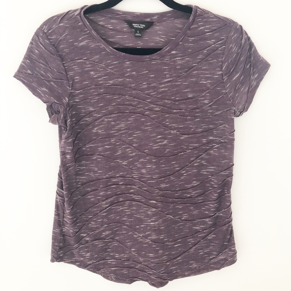 Simply Vera Vera Wang Short Sleeve Size Small